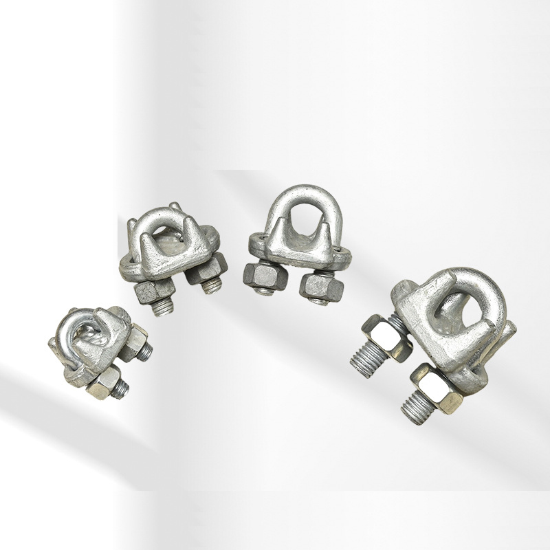 Electro-Galvanizing U. S. Type Drop Forged Wire Rope Clip