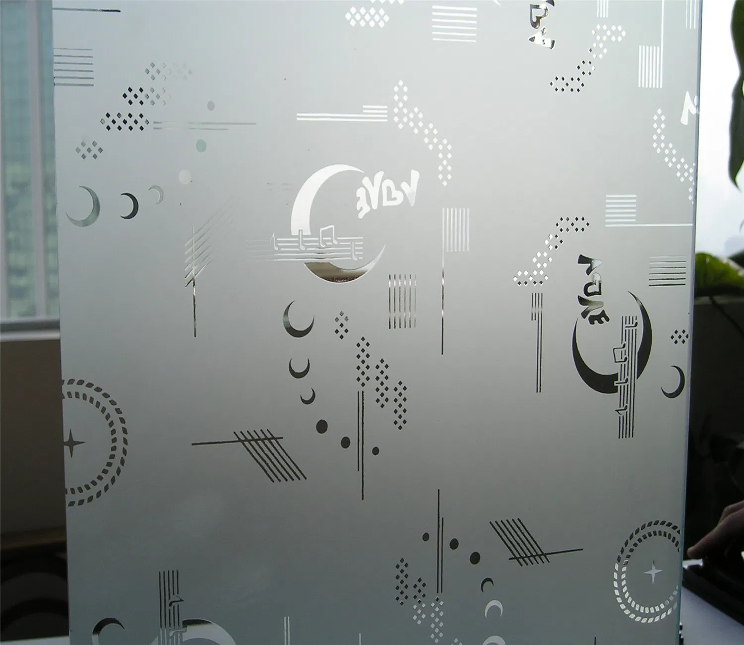 Thickness 3mm 4mm 5mm 6mm Tempered Frosted Acid Etched Glass for Office Wall Partition