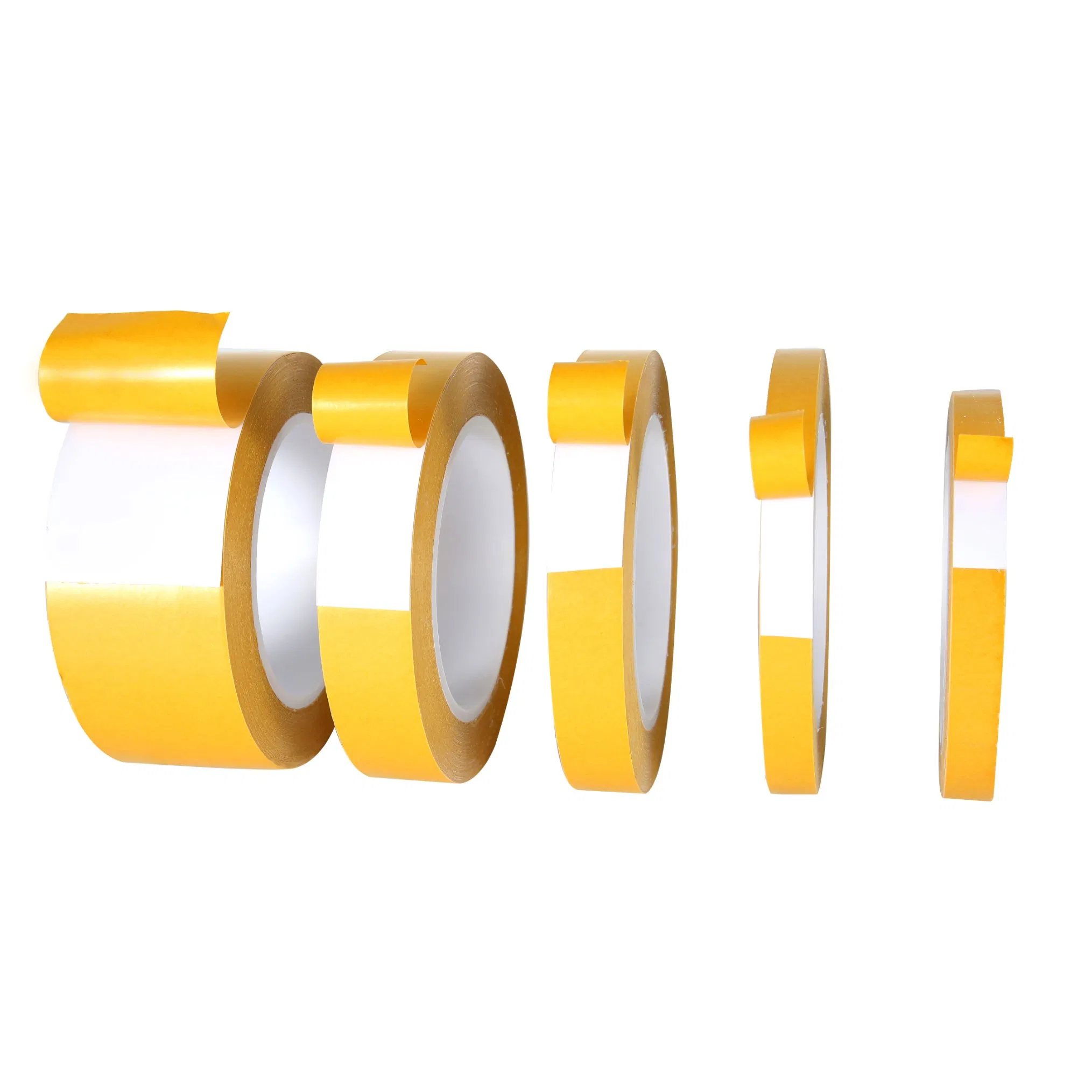 Yellow Glassine Line PVC Wire Wrapping Tape