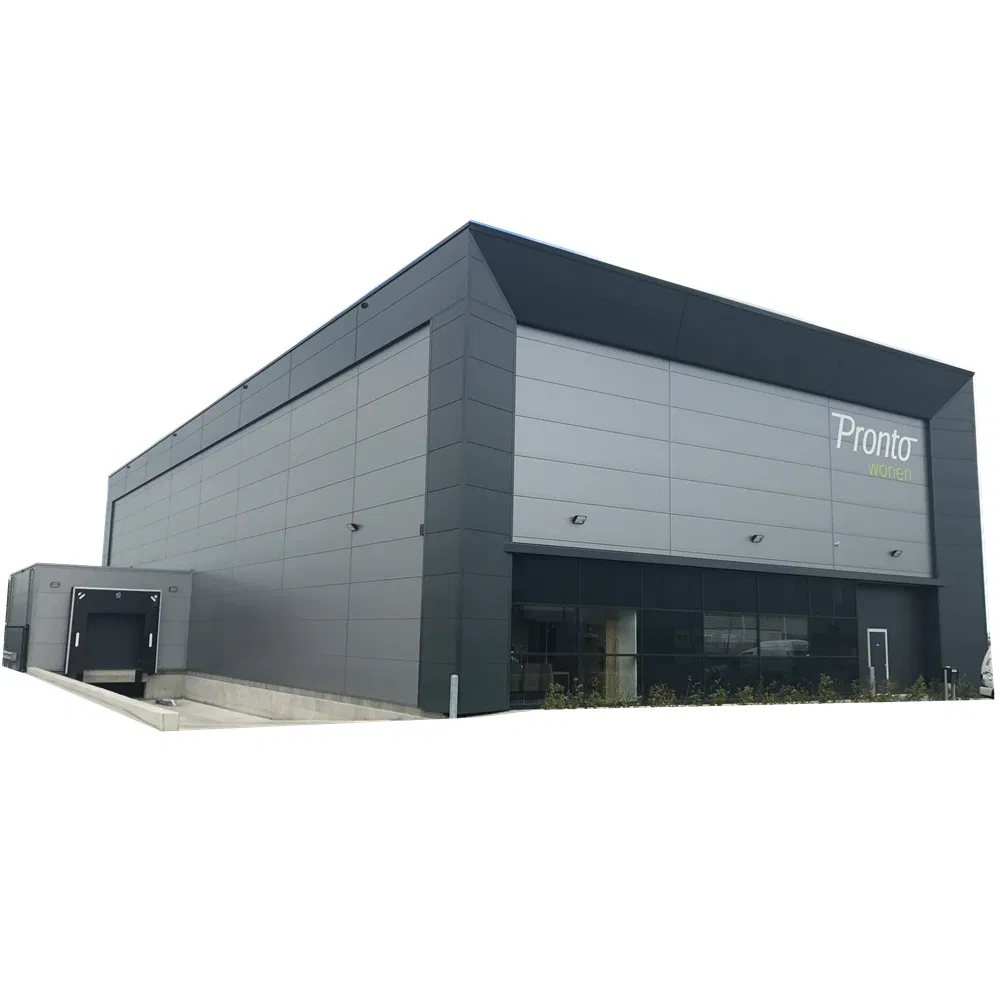 Customized Prefabricated Steel Structure Building Low Cost Office Hotel Factory Workshop Warehouse Steel Building