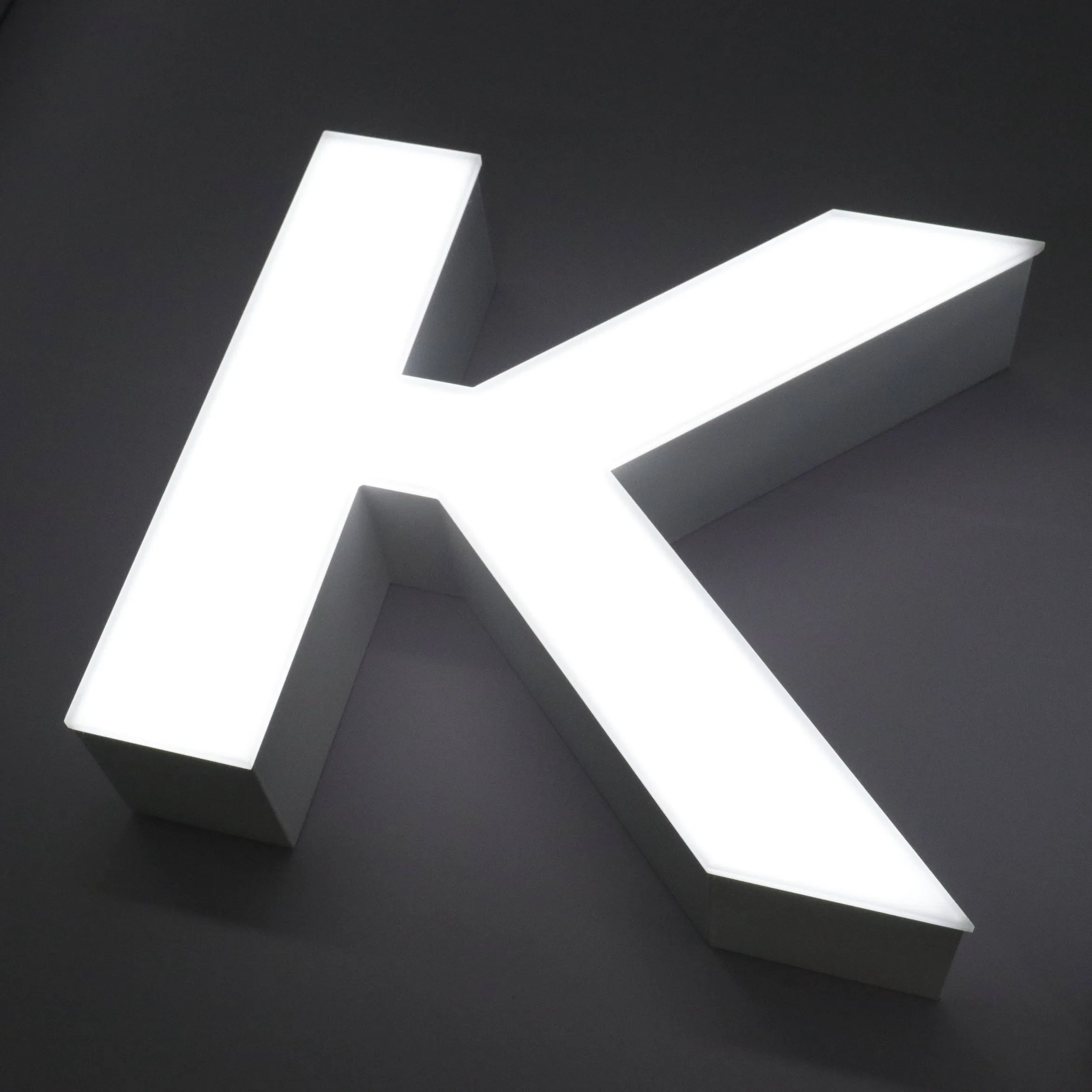 LED 3D Letters Business Sign Logo Signage Outdoor Metal Shop Store Frontlit Acrylic Channel Luminous Letter Advertising Sign