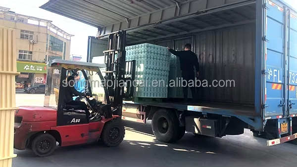 Songmao Reuse 100 Times PVC 3ply Yellow Plywood ABS PP Plastic Formwork