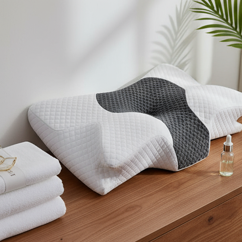 New Breathable Slow Rebound Memory Foam Foam Lash Cervical Orthopedic Pillows