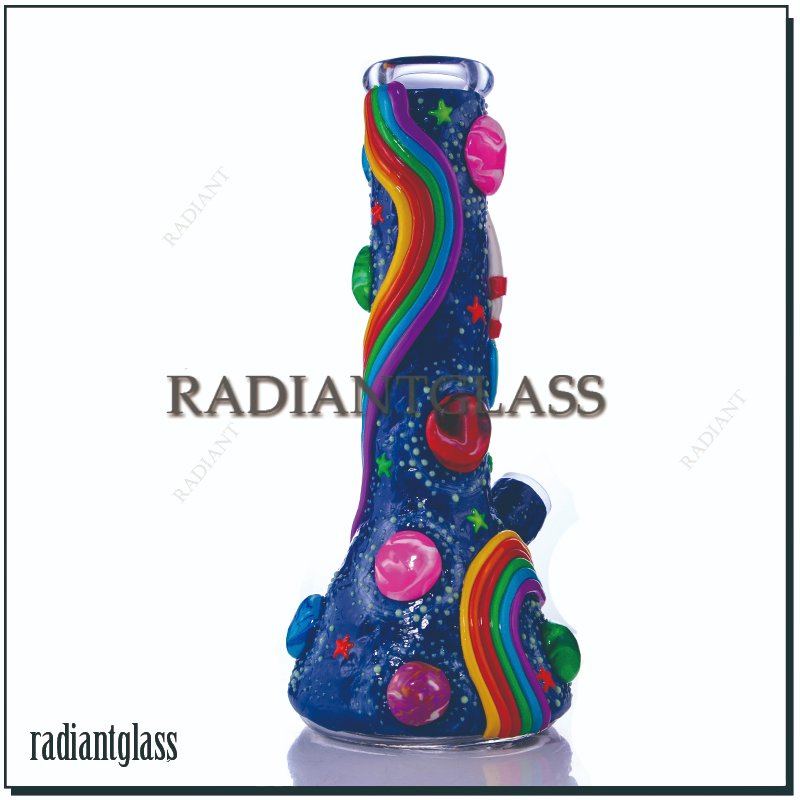 Rocket Glass Water Pipe for Smoking