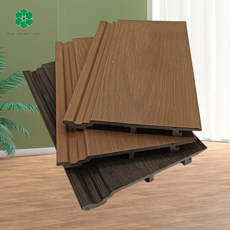 ASA Outdoor Ceiling PVC Wall Panel for Garden with Wood Texture