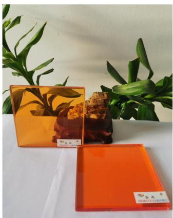 Glass Vision and Opaque Colorful EVA Film