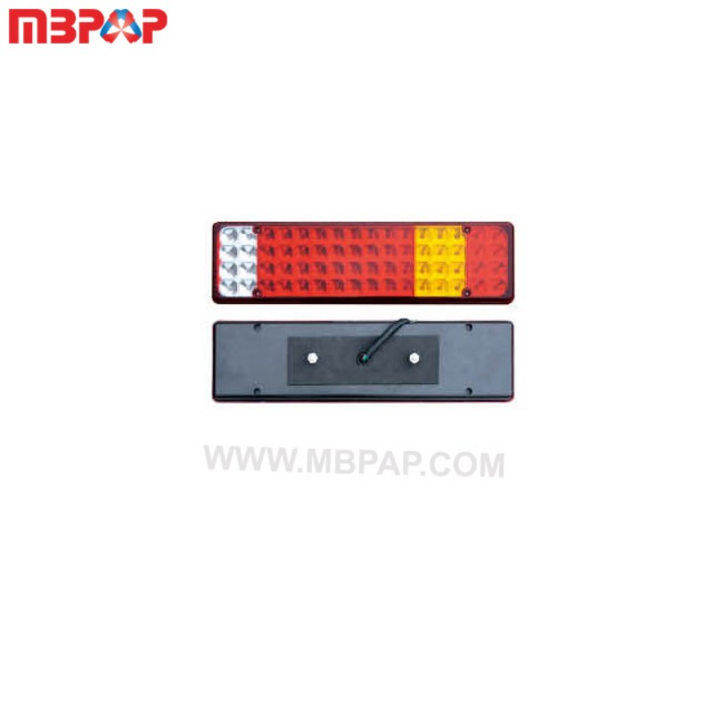LED Trailer Tail Lights with License Plate Lamp
