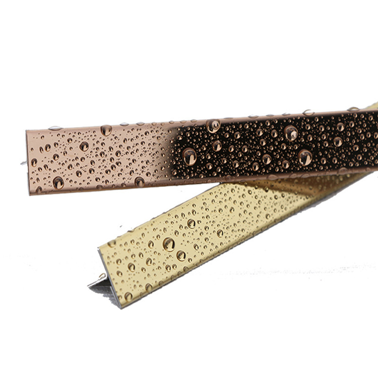 Stainless Steel Tiling Trims Banding Decorative Ceramic Profiles Wall Decor Strips