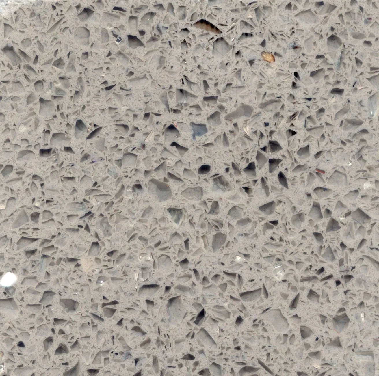 New Design Grey Artificial Stone Quartz Kitchen Slabs Countertop/Wall Wholesale