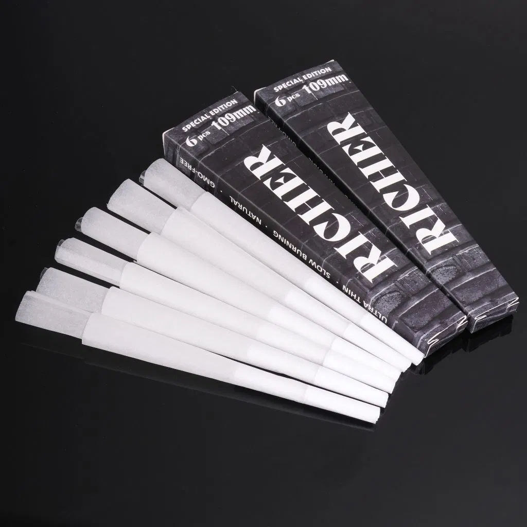 Premium Quality 100% Organic Cone Custom Design Pre Rolled Cones with Tips.