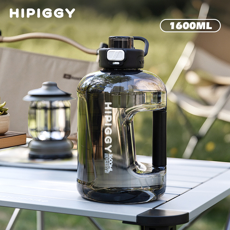 Спортивная бутылка для воды HIPIGGY, 50oz/80oz