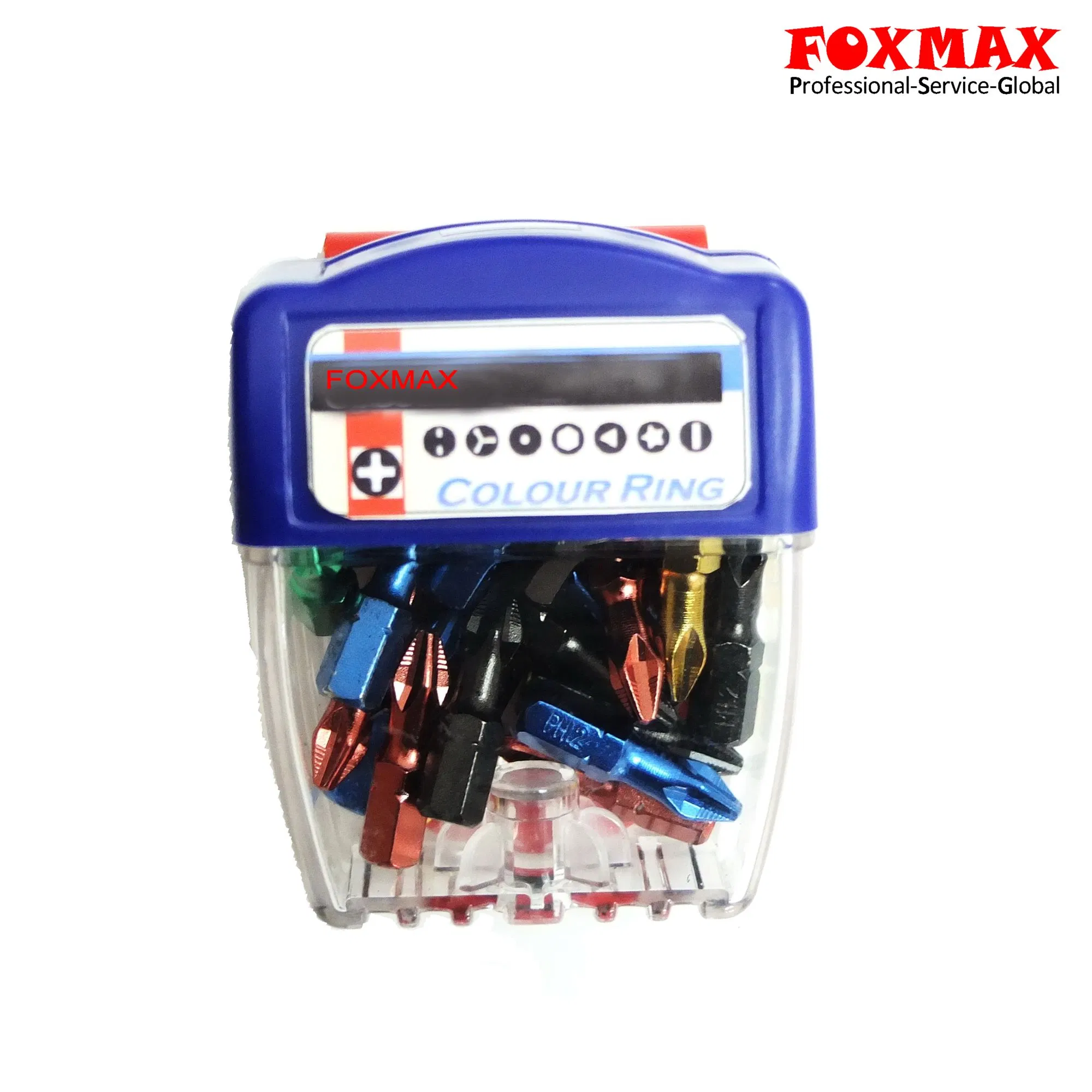 Premium 25-Piece Assorted Color Coding Screwdriver Bit Set