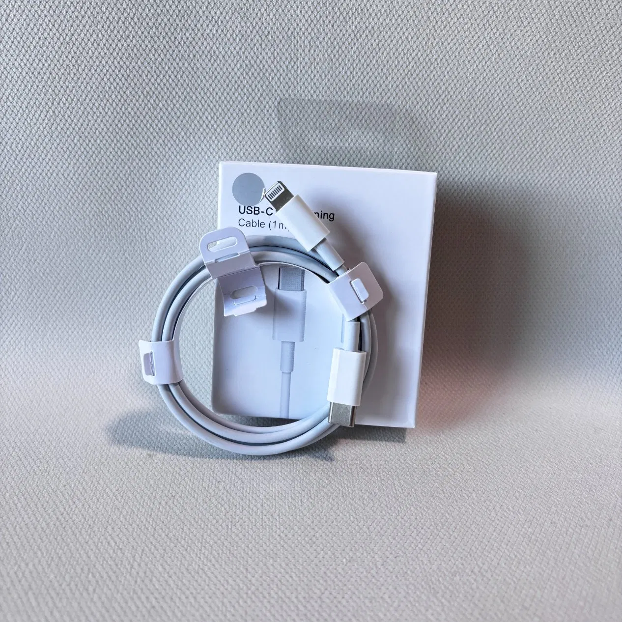Кабель USB-C — Lightning 60W, 1м, быстрая зарядка