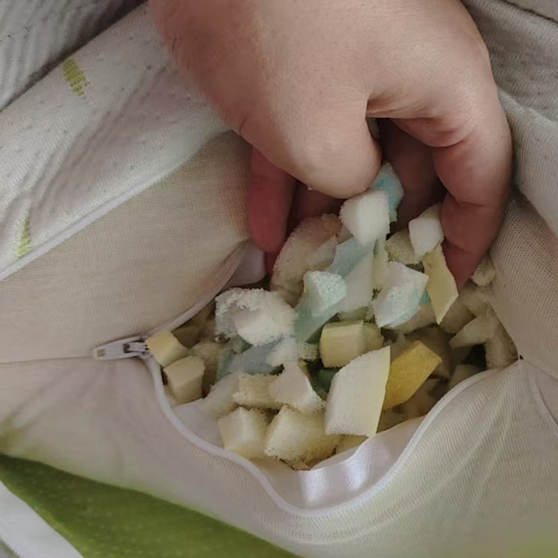 Cooling Shredded Memory Foam Pillows Adjustable Firm Bed Pillows