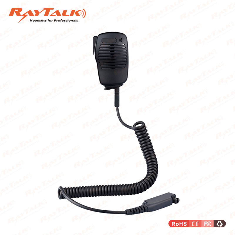 Handheld Walkie Talkie Light Weight Speaker Mic Remote Shoulder Speaker Microphone for Radio