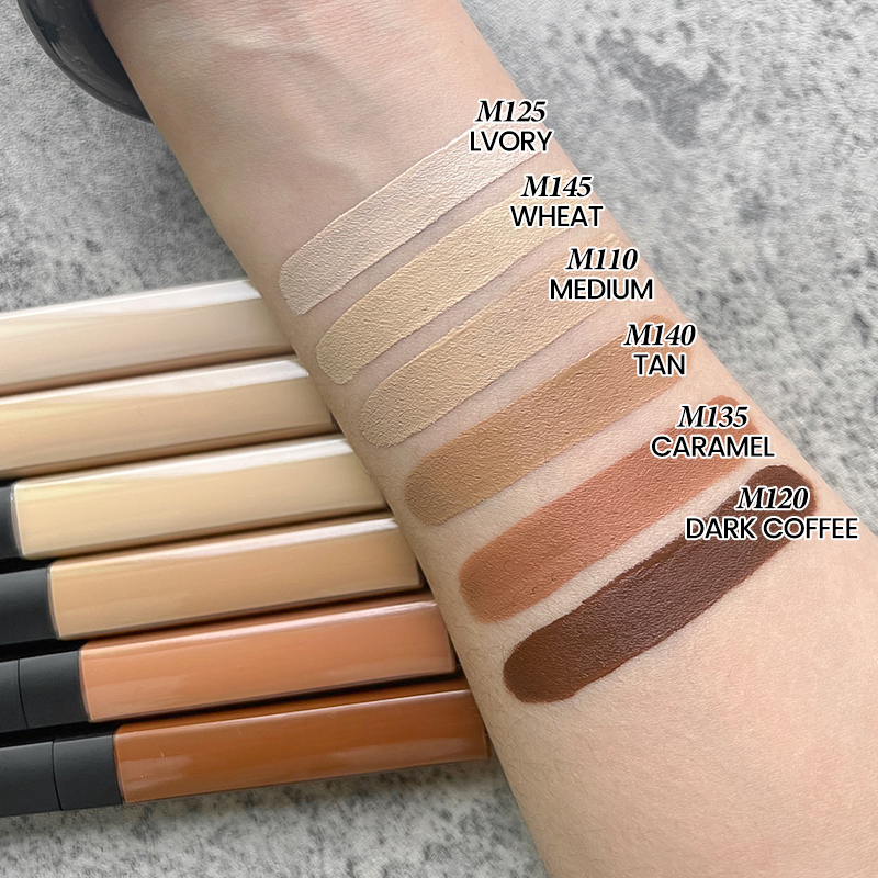 Factory Price New Arrival 6 Colors Vegan High Definition Liquid Concealer Makeup
