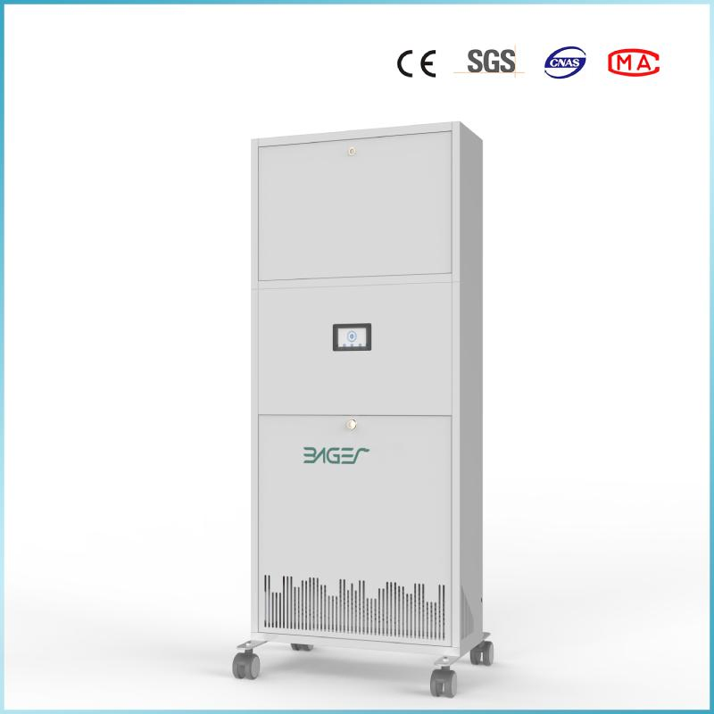 China Factory Good Quality Virus 99.99% Removal Rate Digital Display Smart V-Type HEPA Carbon Filter UVC Air Purifier Purification Sterilizer
