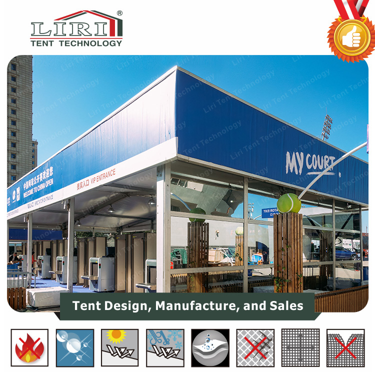 Sport Event Tent for Outdoor with Glass Walls