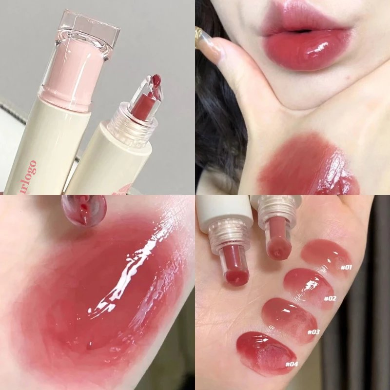New Arrivals Custom Logo Mirror Lasting Waterproof Moisturizing Liquid Lipstick Makeup Lip Gloss