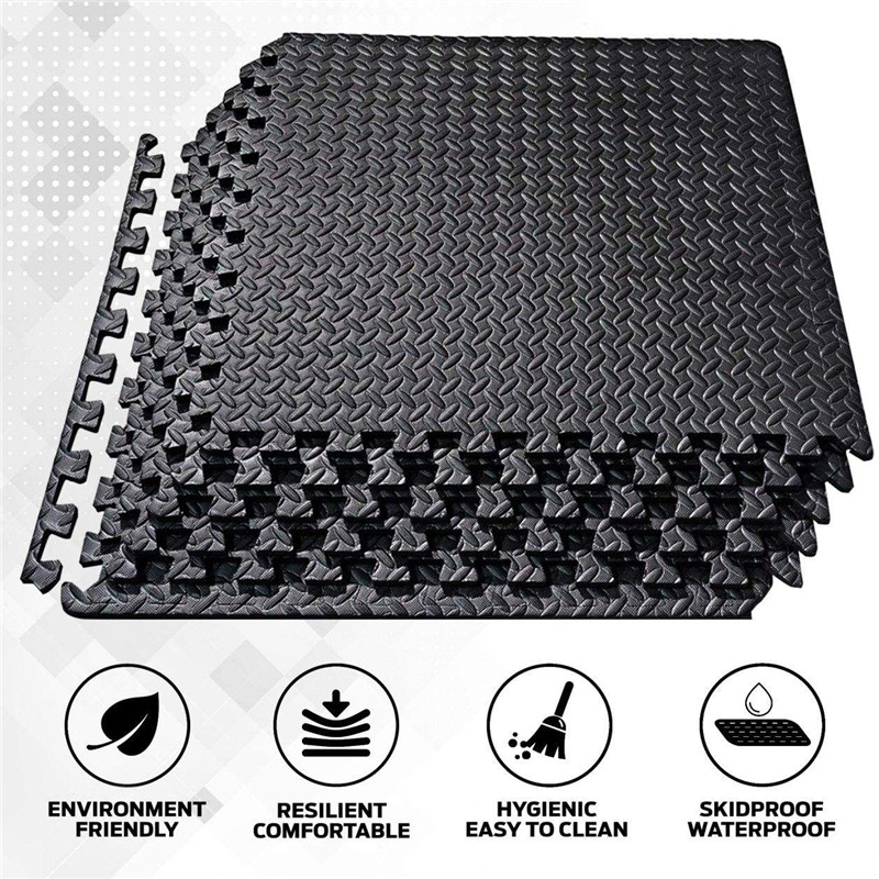 Play Workout Exercise Mats Underlay Matting Sports Pool Home Fitness Garage