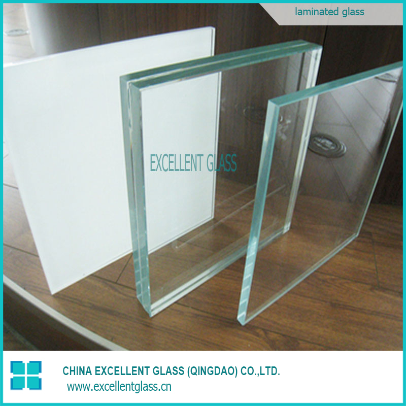 Stair Railing Laminated Glass - Tempered Laminated, Anti-Slip, Safety Protection for Shopping Malls