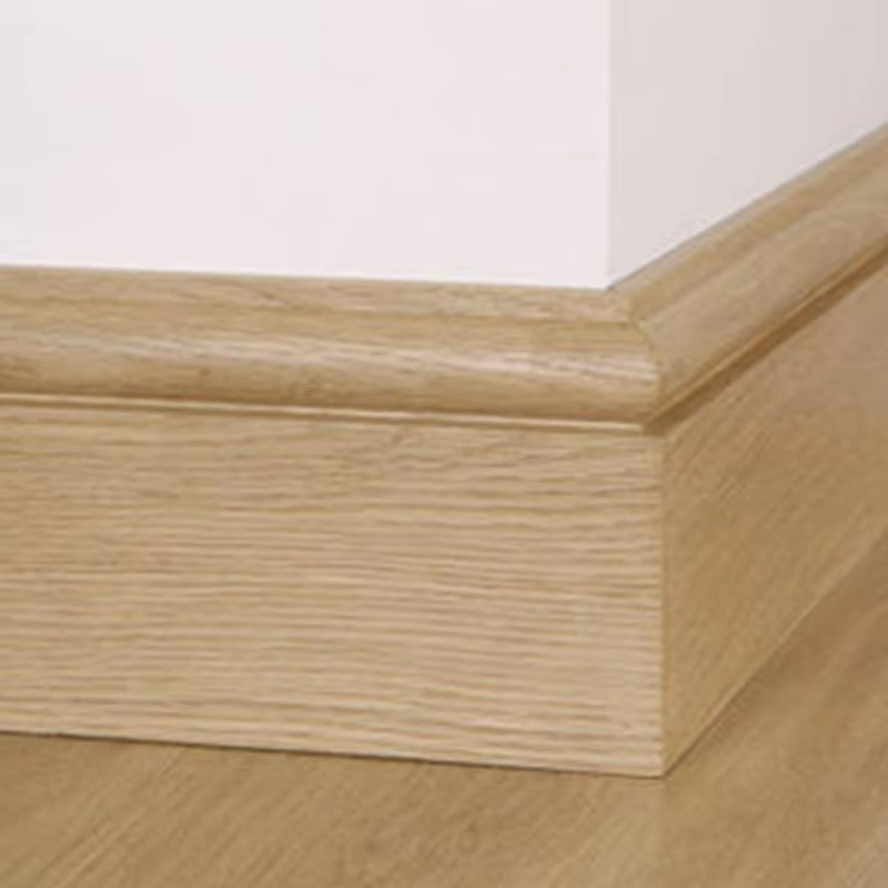 Oak Pine Wood Texture Skirting Board Stair Nose for Wall Floor Decoration