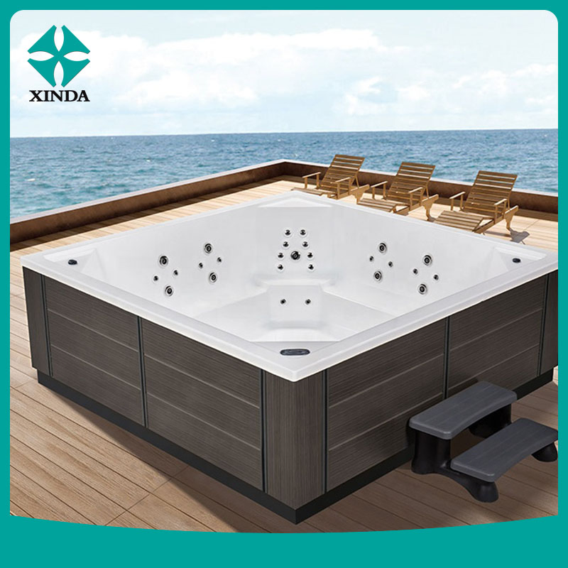 Надувной бассейн SPA для улицы, акриловая ванна