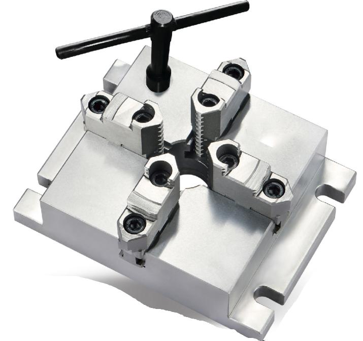 Four-Jaw Square Chuck for Milling Drilling Machine