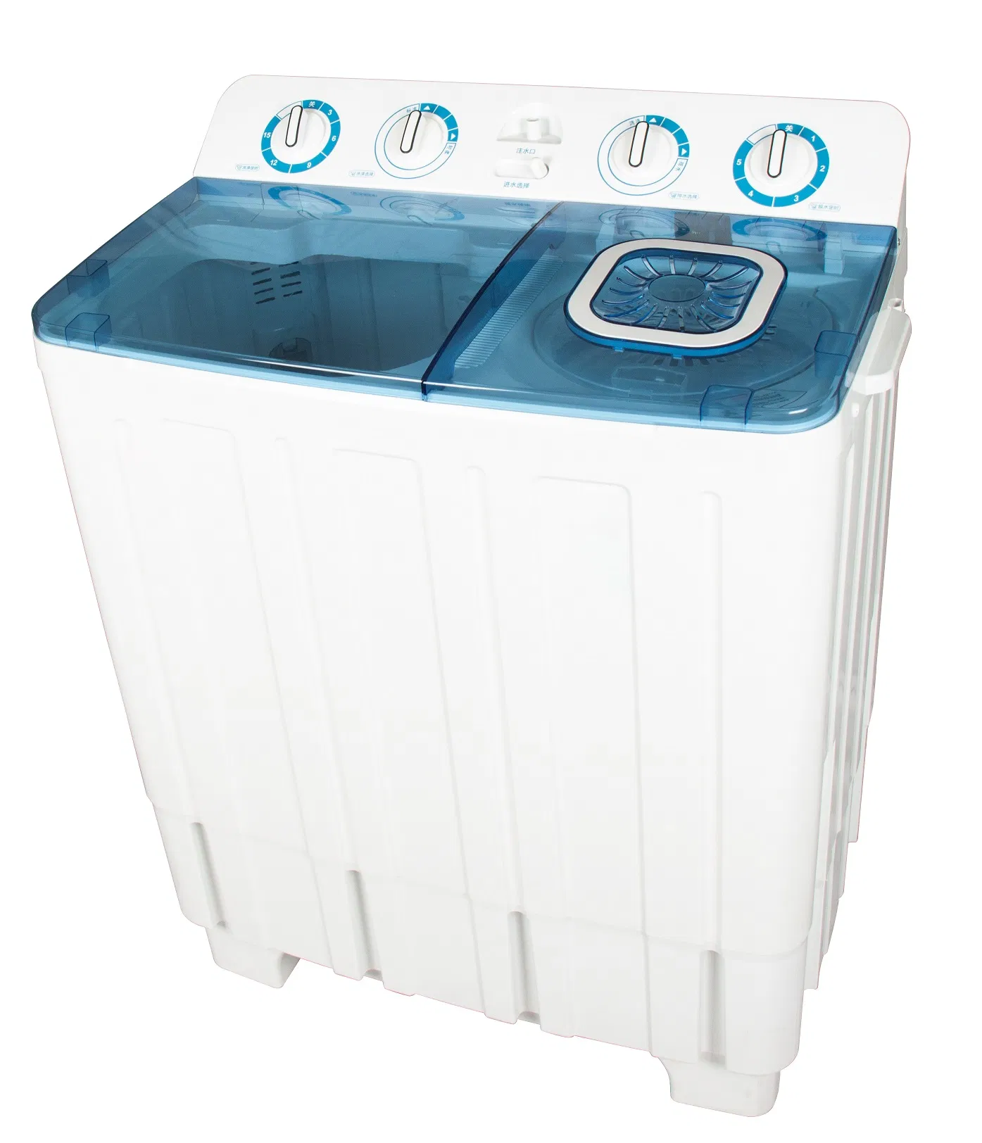 Hot Selling 7.2kg Top Loading Double Tub Semi Automatic Washing Machine for Dormitory or Commercial Washing Machine