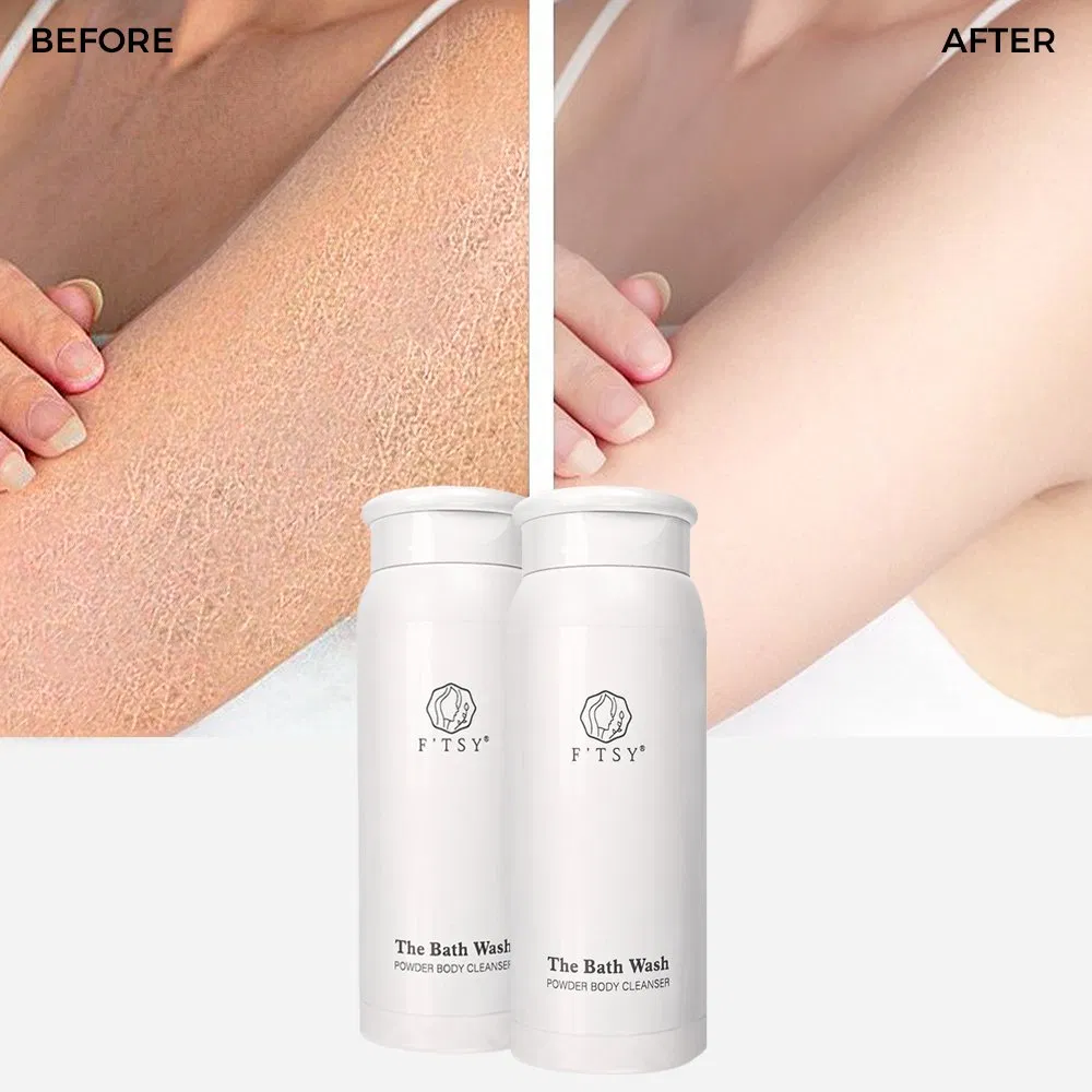 OEM ODM Cleansing Powder Exfoliating Body Cleanser for Dry Skin