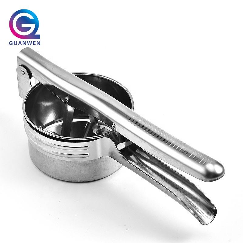 Kitchen Tool Potato Ricer Large 31oz Stainless Steel Potato Masher for Smooth Mashed Potatoes Baby Food Ricer