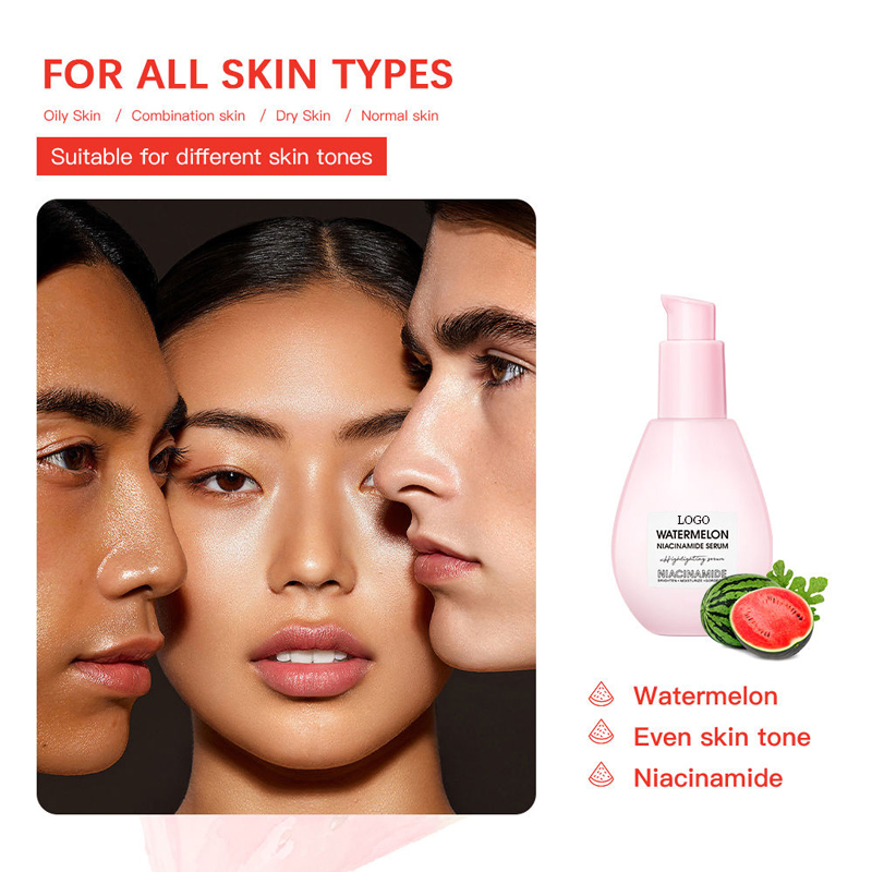 Ditong Repair Organic Watermelon Glow Niacinamide Dew Drops Brightening Face Serum