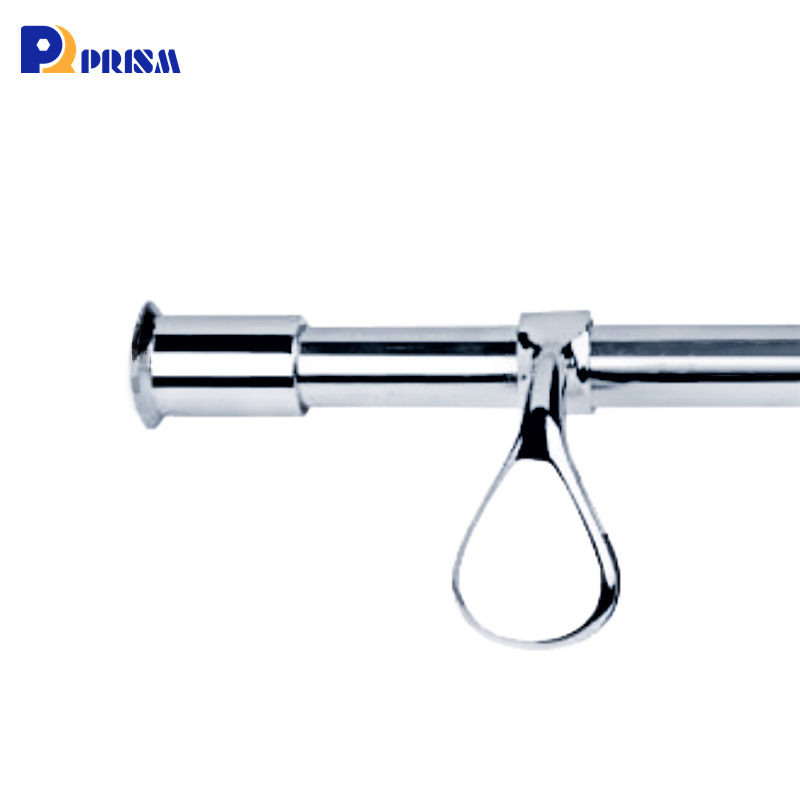 Solid Brass Wall to Glass Support Bar for 8-12mm Thick Tempered Glass Door Connector