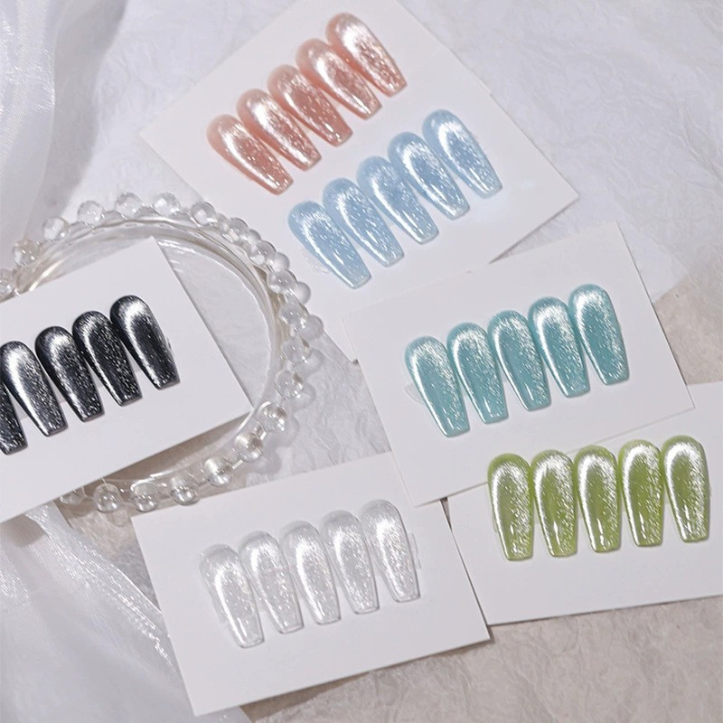 Small Bulb Gel Ultra-Fine Flashing Crystal Cat Eye Gel Polish