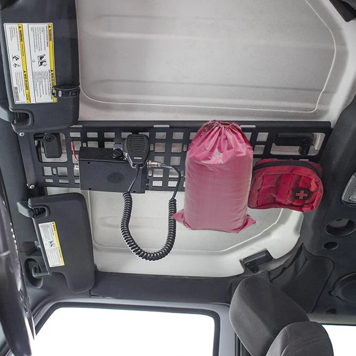 Стальная решетчатая панель Molle для крыши Jeep Wrangler JK (2007-2017)