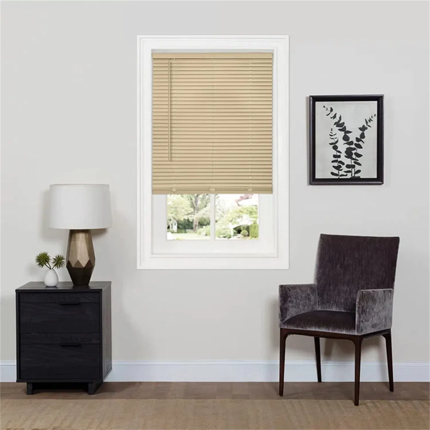 China OEM Cordless PVC Vinyl Window Vertical Blinds