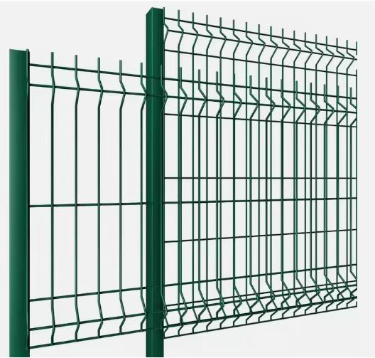 Wholesale Outdoor Metal Welding Curved Fence 3D Fence for Airport