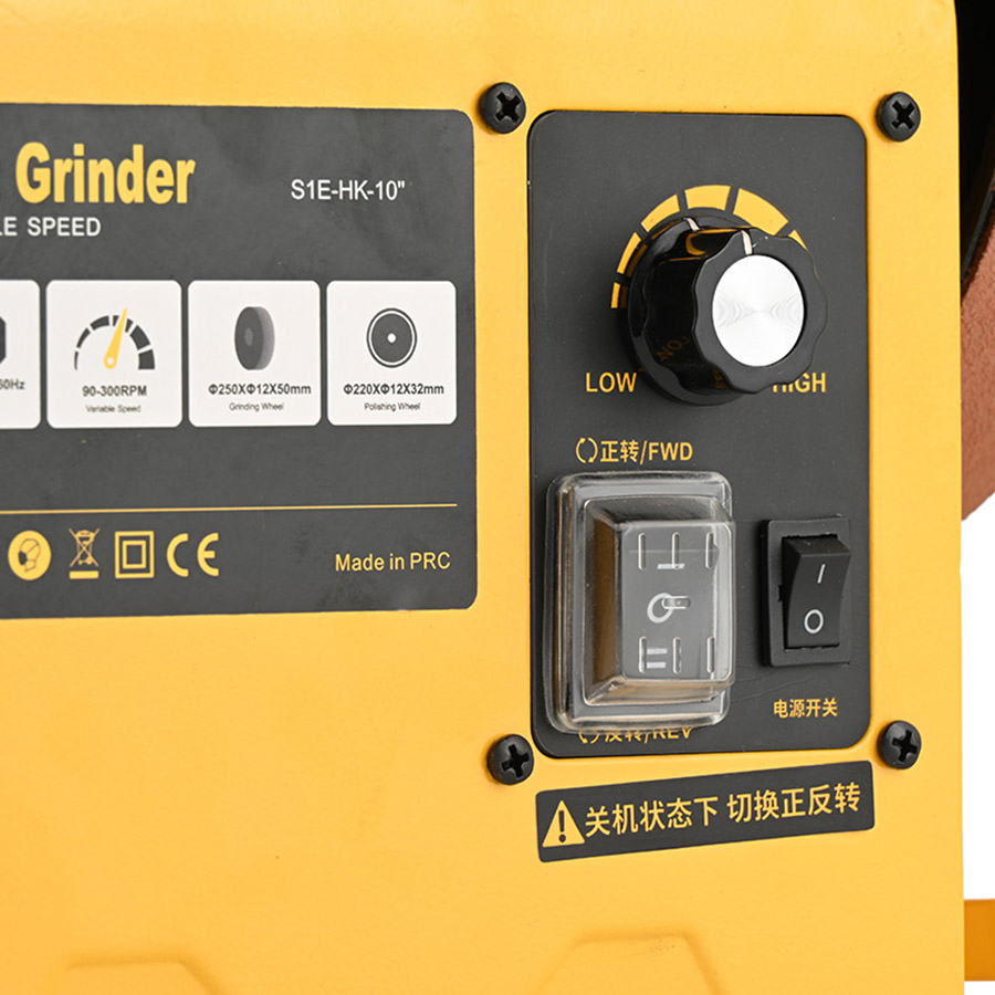 Wholesale Economical Variable Speed 10" Multi Functional Lathe Tool Knife Sharpener Polishing Machine