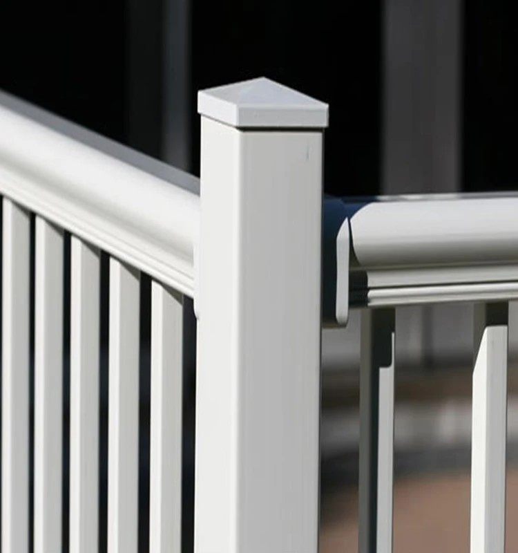 Longjie Railing 3FT High 6FT Wide Good Quality PVC Railing for House Balcony Using