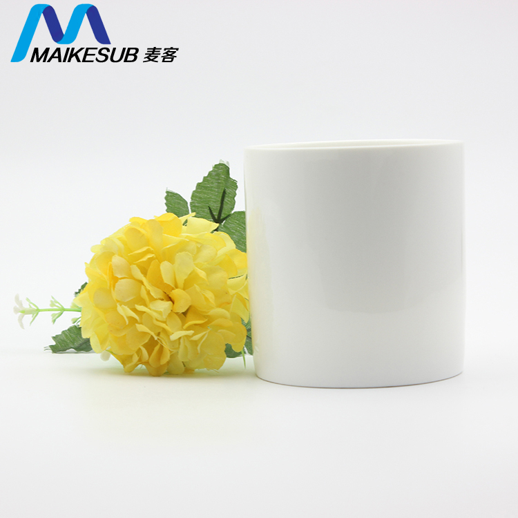 Горшки керамические для суккулентов белые квадратные глазурованные