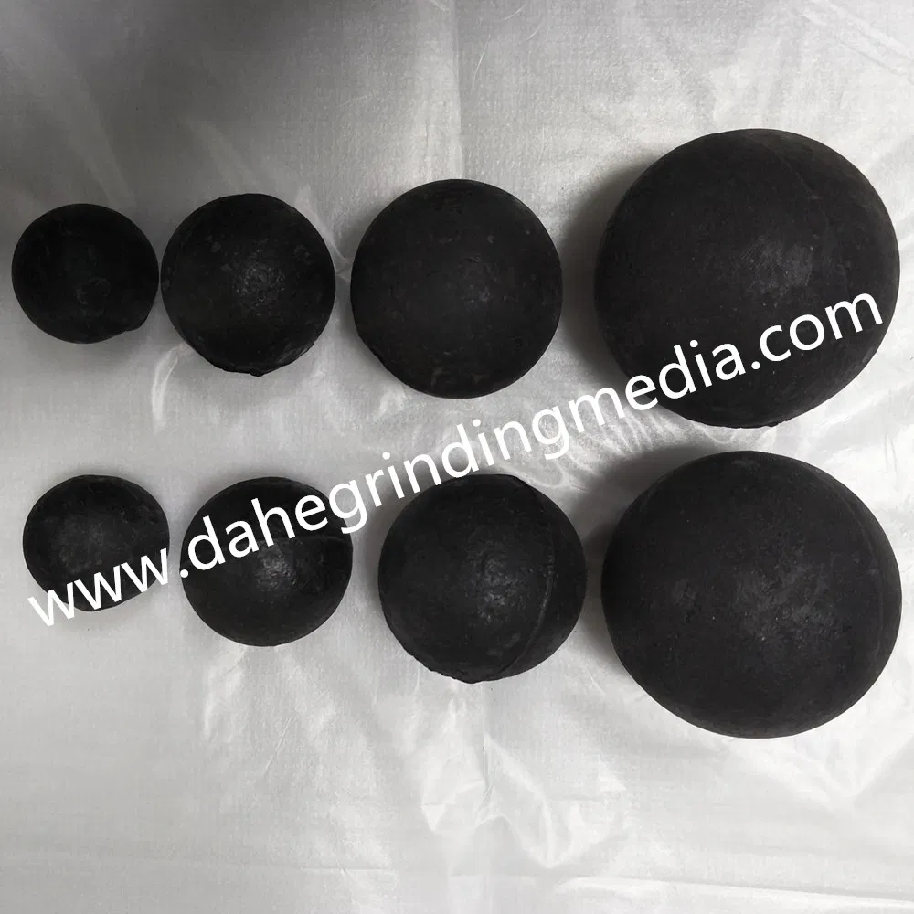 Мелющие шары из высокохромистого чугуна 17-130 мм