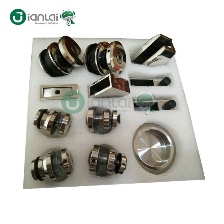 Bathroom Glass Accessories Glass Sliding Door Hardware Shower Enclosure Kit