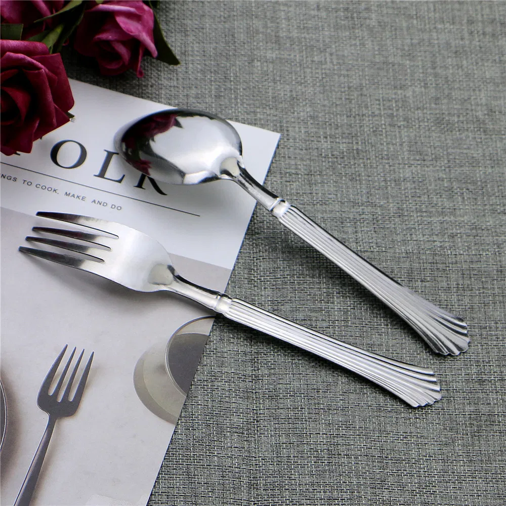 Hot China Factory Stainless Steel Tableware Set Stainless Fork