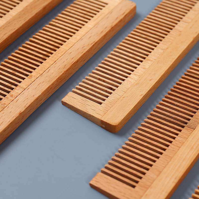 Bamboo Wooden Comb in Kraft Box with Hotel Amenities for Guest Room