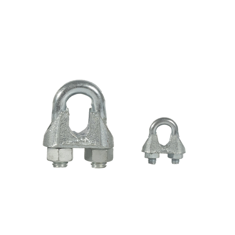 China Rigging Hardware Malleable U Shaped DIN741 Zinc Plated Wire Rope Clips