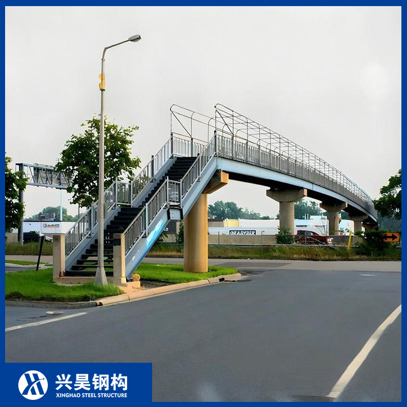 Galvanized Steel Structure Arch Bridge Welded Prefabricated Bridge for River Crossing and Urban Roads