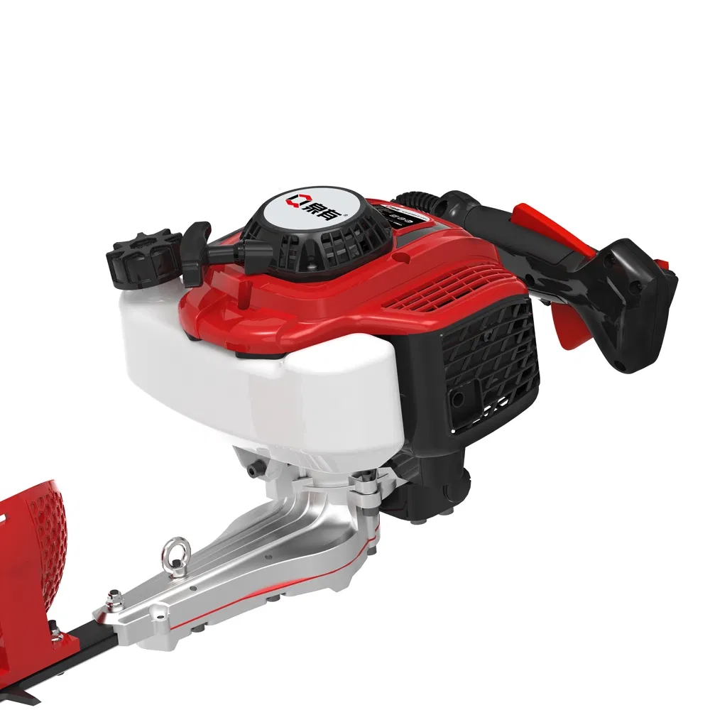 Qy-8161t 650W 650mm Powerful Gasoline Air Cooling 2 Stroke Fence Greeb Hedge Machine Trimmer
