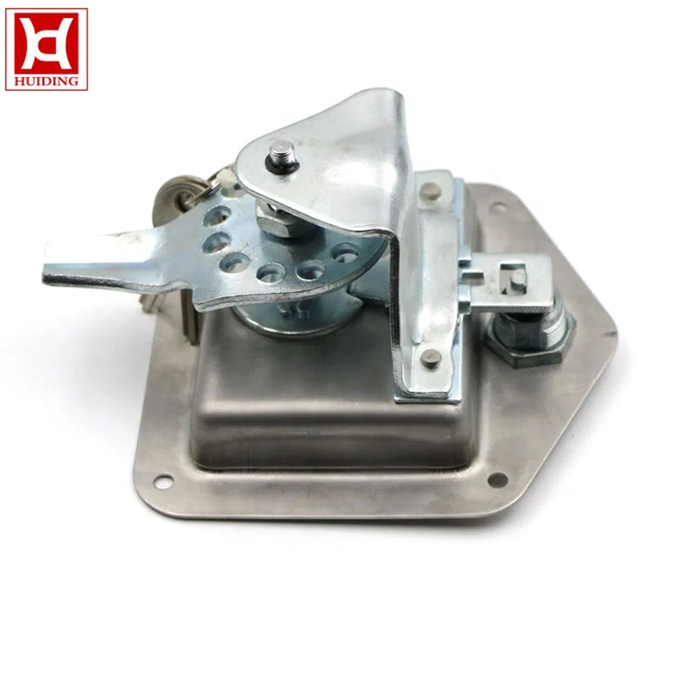 Stainless Steel T Bar Truck Handle Cabinet Toolbox Panel Paddle Locks