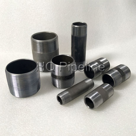 Carbon/Stainless Steel Galvanized/Black NPT Thread Threaded Pipe Nipple/Barrel Nipple/Hose Nipple