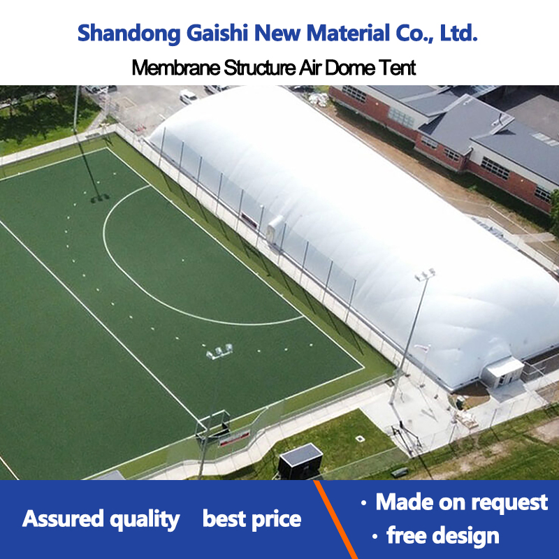 Customized Recreational Basketball Sports Roof Air Supported Structure Dome Tent for Swimming